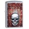 Zippo Zippo Skull Street Chrome Color Image ZIP-29870 - alternate 1